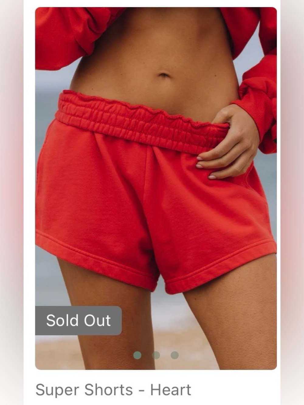 Daily Drills Super Shorts in Heart color XS/S